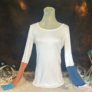 Allegra K Long Sleeve Tee S (3900)